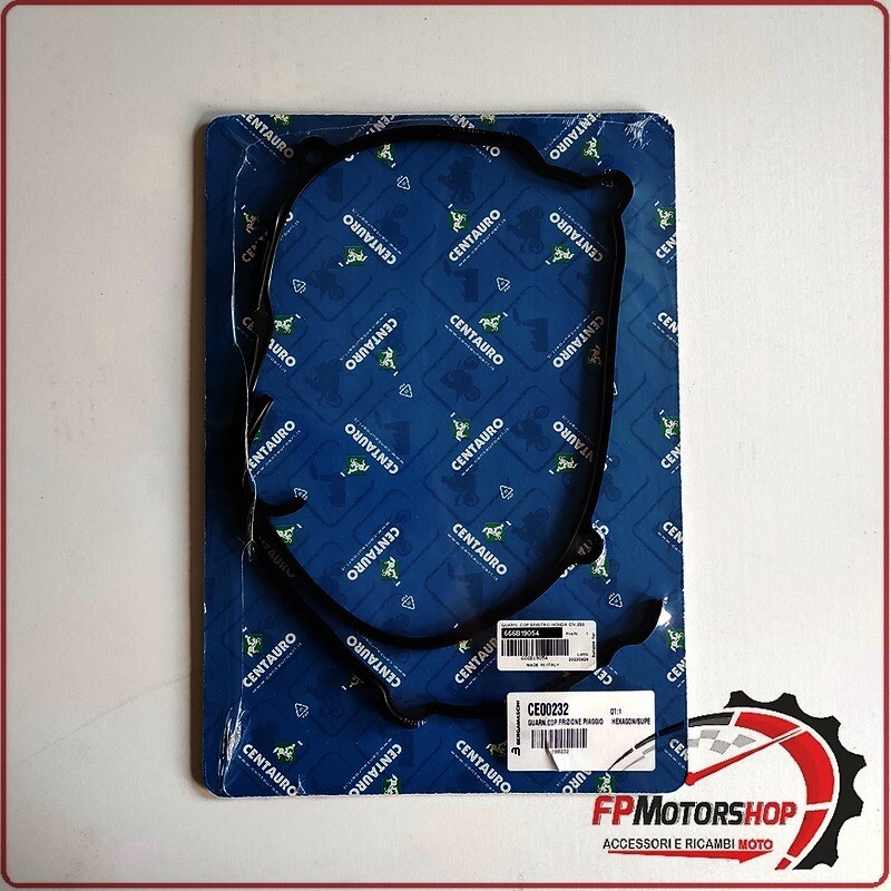 GUARNIZIONE COPERCHIO FRIZIONE PIAGGIO HEXAGON SUPER 250 CENTAURO 666B19054