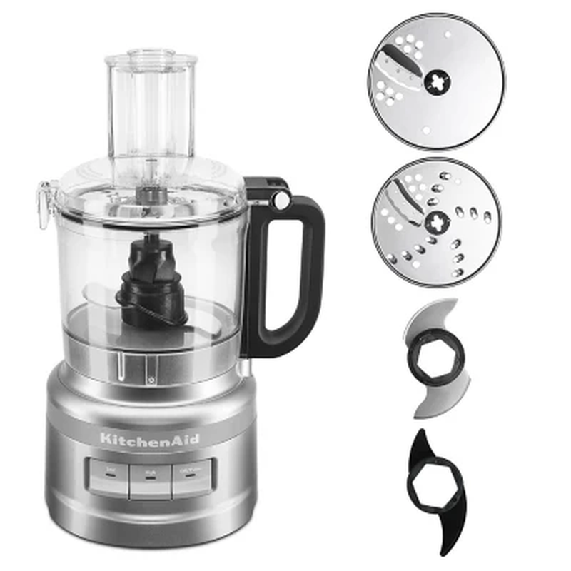 Kitchenaid&reg; 7 Cup Food Processor plus Silver - KFP0719