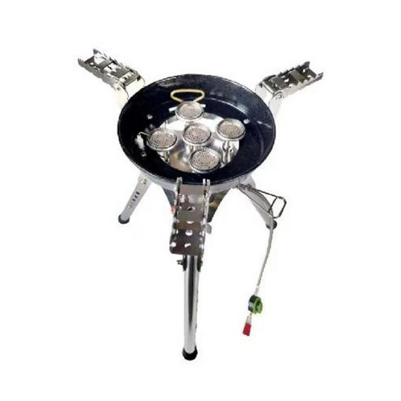 Outdoor Camping Stove Camping Stove with Stand Universal Cooking Accessories wit