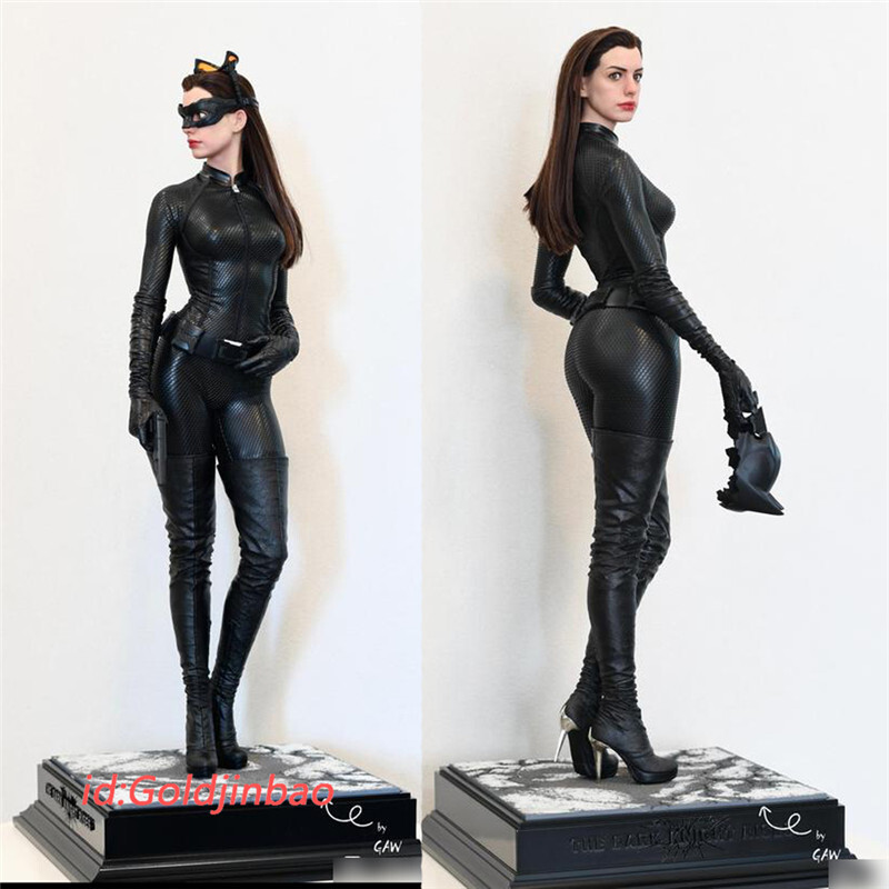 JND Studio Catwoman Resin Model 1/3 Scale Painted Real Hair In