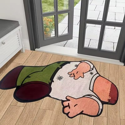 Funny Family Guy Rug Peter Griffin Knocked Out Stewie Non-Slip Anime Bedroom Mat