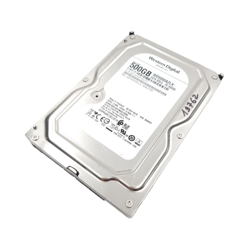 Disque Dur 500go Sata 3.5 Western Digital Wd5000azlx-00k2ta0 7200rpm 32mo