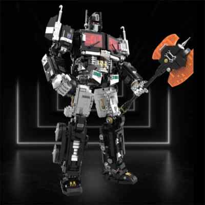 JIE STAR Dark Optimus Prime Brick Build Toy 3568 pcs Building Blocks