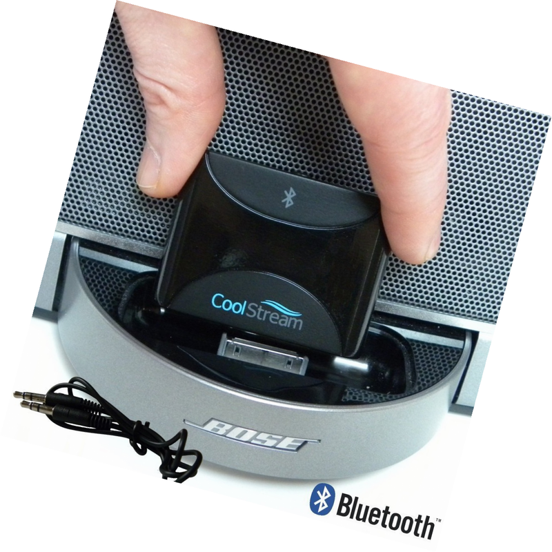 Bluetooth Adapter Receiver For Bose SoundDock CoolStream Duo 30 Pin