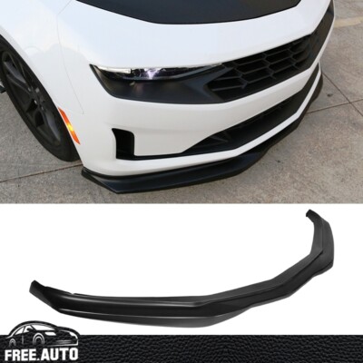 Fits 16-18 Chevrolet Camaro SS Front Bumper Lip Spoiler AC Style Unpainted PU
