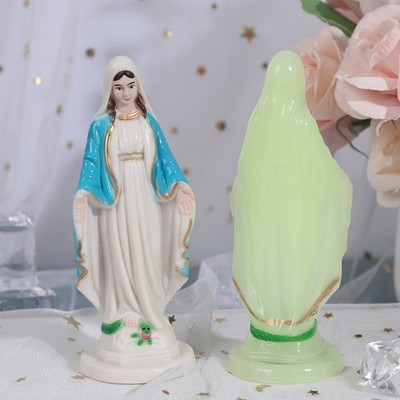 Catholic Mary Statue Handmade Virgin Mary Statue Jesus Home Decor Gift