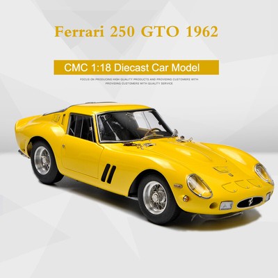 CMC 1:18 Scale 1962 Ferrari 250 GTO Vintage Diecast Car Model Collection: M-153