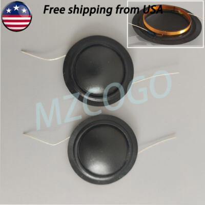 2Pcs Silk Dome Diaphragms 25.4mm For KEF C75 C95 C20 C30 C40 Tweeter NT25 SP1240