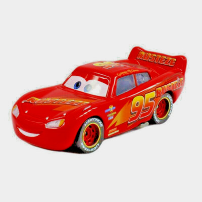 Disney Pixar Toy Cars Rust-eze Lightning McQueen 1:55 Diecast Model Car Loose