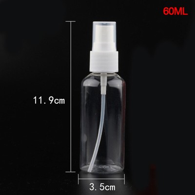 Portable Transparent Plastic Spray Empty Bottle Perfume Liquid Spray Mini BoO-yq