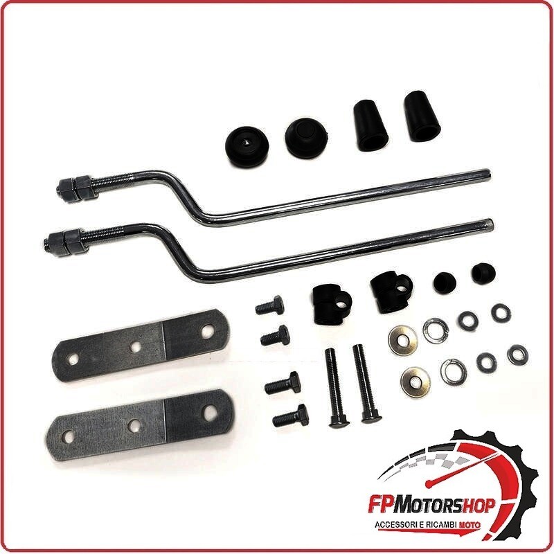 KIT ATTACCHI PARABREZZA SCOOTER PER PIAGGIO VESPA PX FRENI DISCO BIONDI 8500810