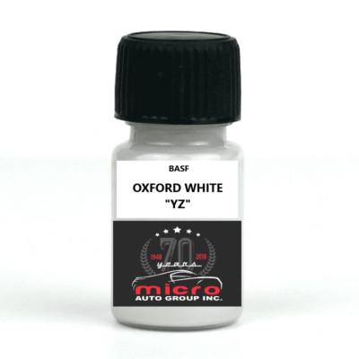 Ford Oxford White YZ Touch up Paint Kit With Brush 2 Oz SHIPS TODAY
