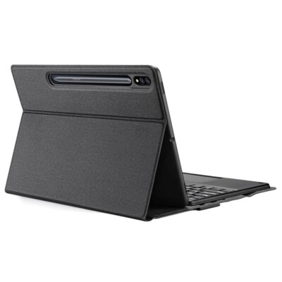 SAMSUNG - Galaxy Tab S7+ Book cover keyboard 公式 Galaxy Tab S8+ / S7+ Book Cover Keyboard, Black Mobile