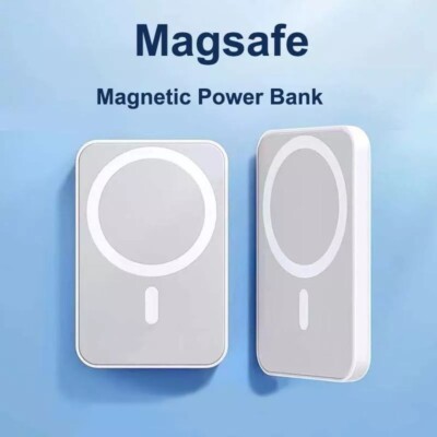 Magsafe Power Bank Portable Magnetic Wireless Charging 5000mAh for iPhone