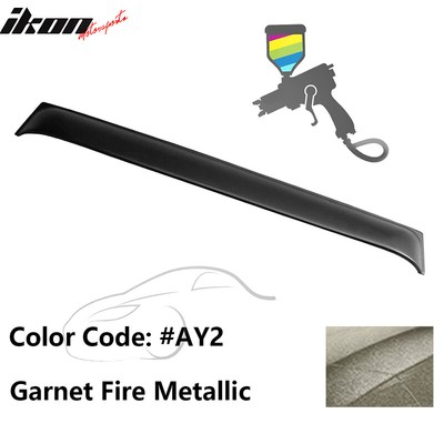 Fits 03-08 Nissan 350Z Coupe Roof Spoiler PP Painted #AY2 Garnet Fire Metallic