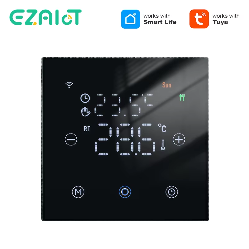 Tuya Smart Home WiFi Thermostat Gas Boiler/Water/Electric Floor Heating Temperat