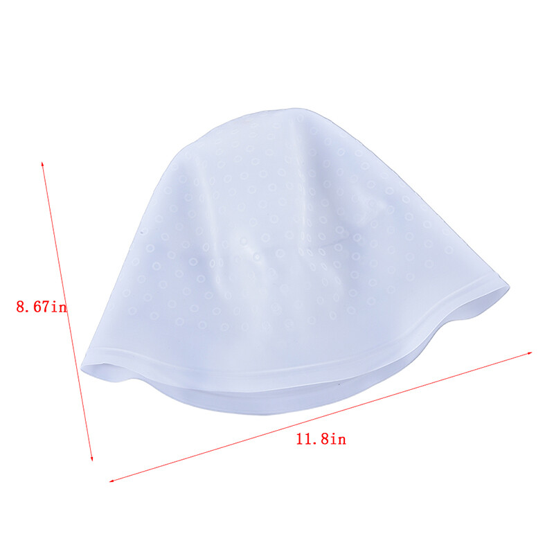 Pro Salon Dye Silicone Cap And Hook Hair Salon Highlighting Reusable l Brpf;im
