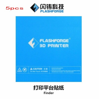 5pcs Flashforge 3D printer print sticker build plate tape for Finder