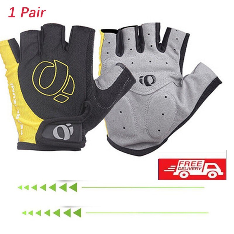1Pair Sports Gloves Cycling Cycling Bike Gloves Half Finger 