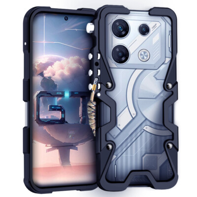 Luxury Metal Aluminum bumper Shockproof case For Infinix GT 10 Pro / Zero 30 5G