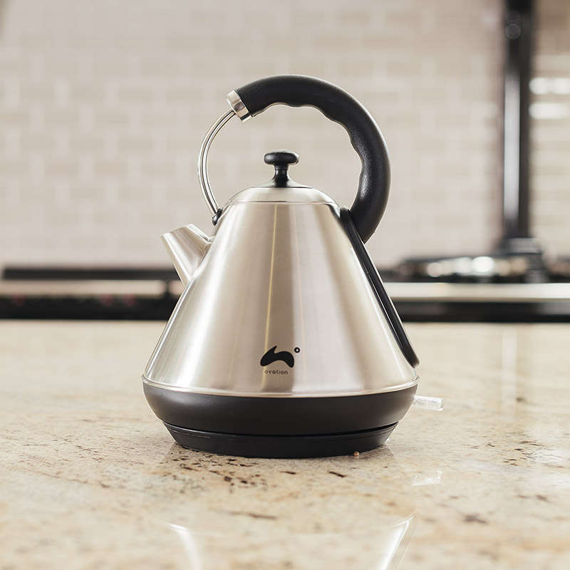 Ovation 1.8L Electric Cordless Pyramid Jug Kettle Fast Boil 2200W