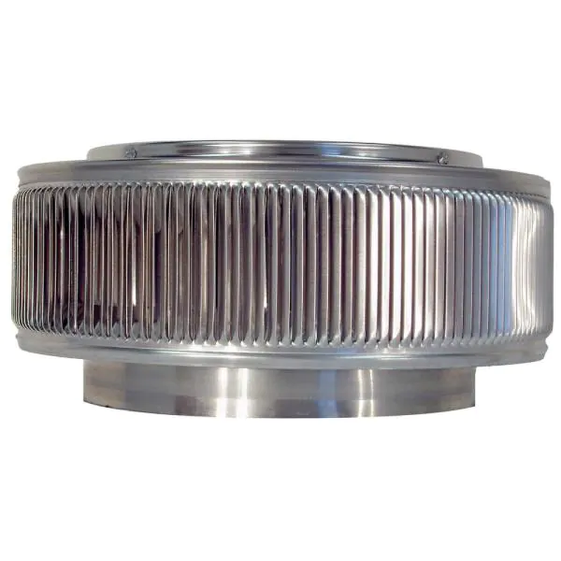 12 mill finish aluminum no moving parts retrofit wind turbine