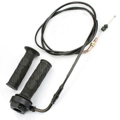 2x Moped Scooter Throttle Turn Handlebar Grip Cable for GY6 125-150CC ATV Bike