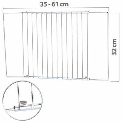 Backofen Gitter: Universal Gitter/-einlegeboden, für Kühlschrank/Gefrierfach