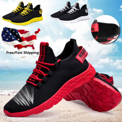 Men s Casual Shoes Athletic Running Sneakers Fashion Walking Gym Non slip Tennis eBay