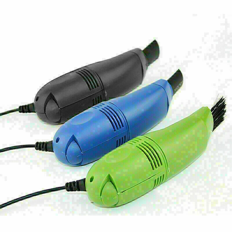 Computer Vaccum USB Keyboard Brush Dust Cleaning Brush Dust Removal Set