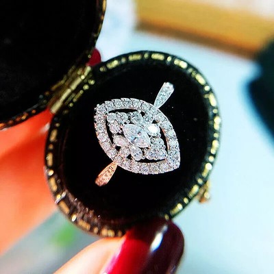 1.50Ct Round Lab-Created Diamond Women's Engagement Ring 14k White Gold Plated