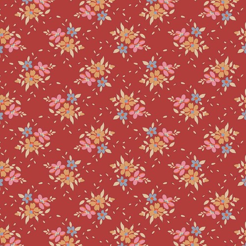 Quilting Fabric TILDA Creating Memories Frida Red 50x55cm FQ