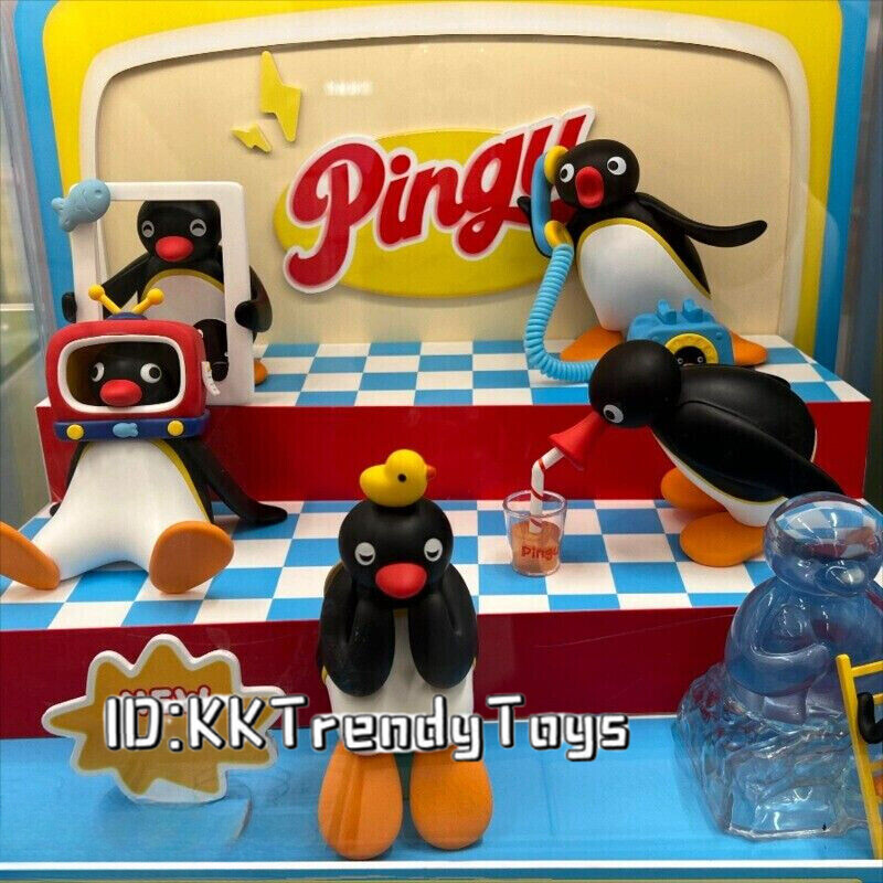 Pingu and My Day Series Blind Box Action Figure Penguin Doll