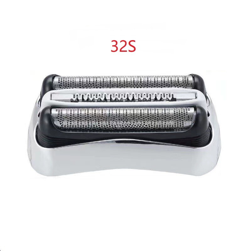 Shaver replacement foil and cutters for Braun 21B 21S 32S 32B razor heads