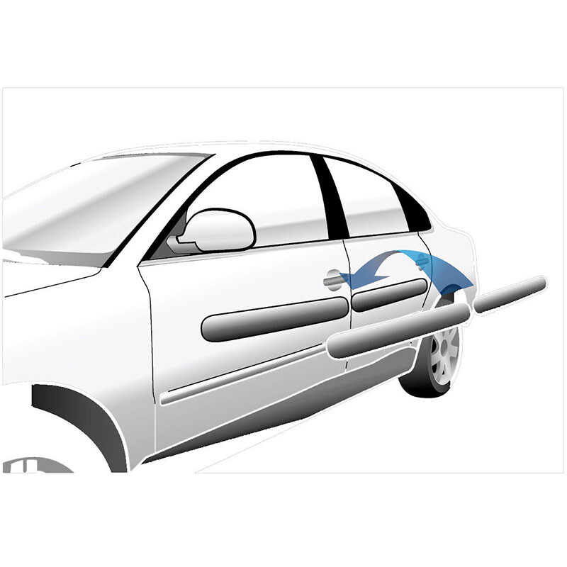 Car Door Dent Protector Global Diy Removable Magnetic Guard Strip