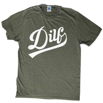 DILF ACID WASH T-SHIRT DAD I LIKE TO F@#K FUNNY FATHER'S DAY HIGH QUALITY S-3XL