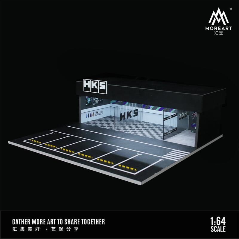 MoreArt 1:64 HKS/ADVAN Light Edition Assembly Modification