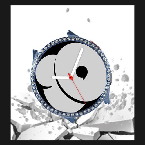 For Samsung Galaxy Watch 5/5 Pro Hard PC Diamond Protector Case Cover 40/44/45MM