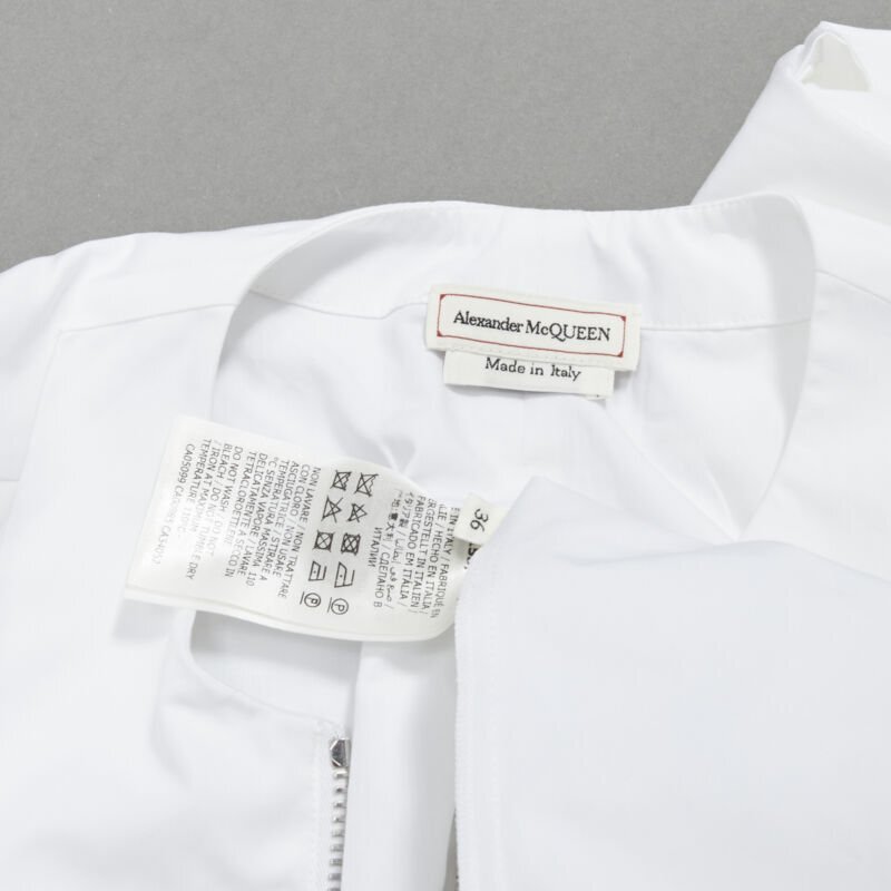 【値下げ】Alexander McQueen White Dress Shirt Alexander Mcqueen Shirt White Mens Alexander McQueen