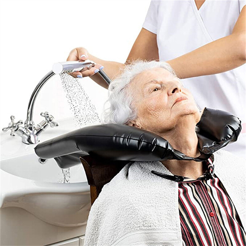 Mobile Inflatable Salon Hair Wash Sink Basin Shampoo Tray Washing Bowl-Portab@-@