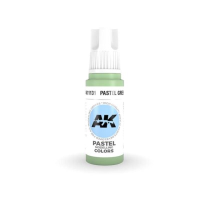 AK Interactive 17ml Bottle Pastel Green 3rd Gen Acrylic Paint AK11131