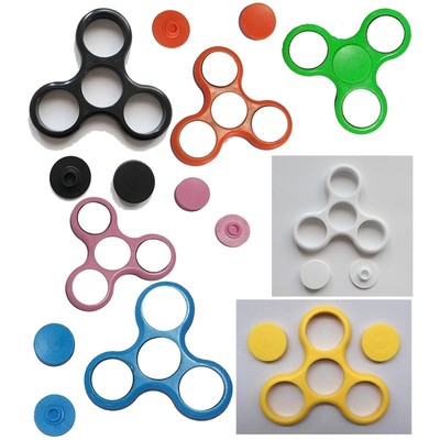 Hand Finger FRAME for TriSpinner Fidget Spinner Spin Toys Desk Toy EDC Red