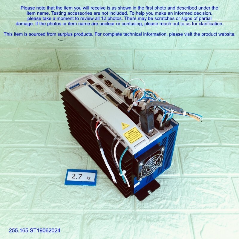KOLLMORGEN SC1R06260, Servo Drive as photos, sn:4438, FedExDHL