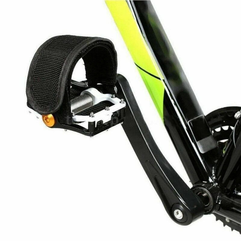 Foot Pedal Feet Anti-slip Fixed Black Straps Belt For Mtb Bike