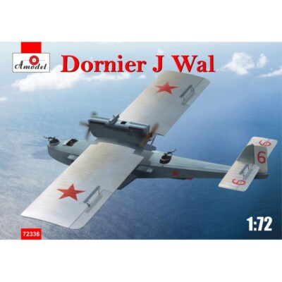 Amodel 72336 Plastic model airplane kit Scale 1:72 Dornier J Wal - modelling kit