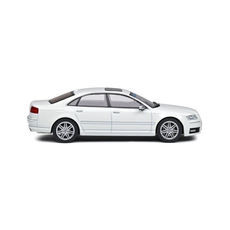 1/43 Audi S8 (A8 w/ Quattro) D3 2010 White Diecast Model Car by Solido S4313302 - Picture 6 of 8