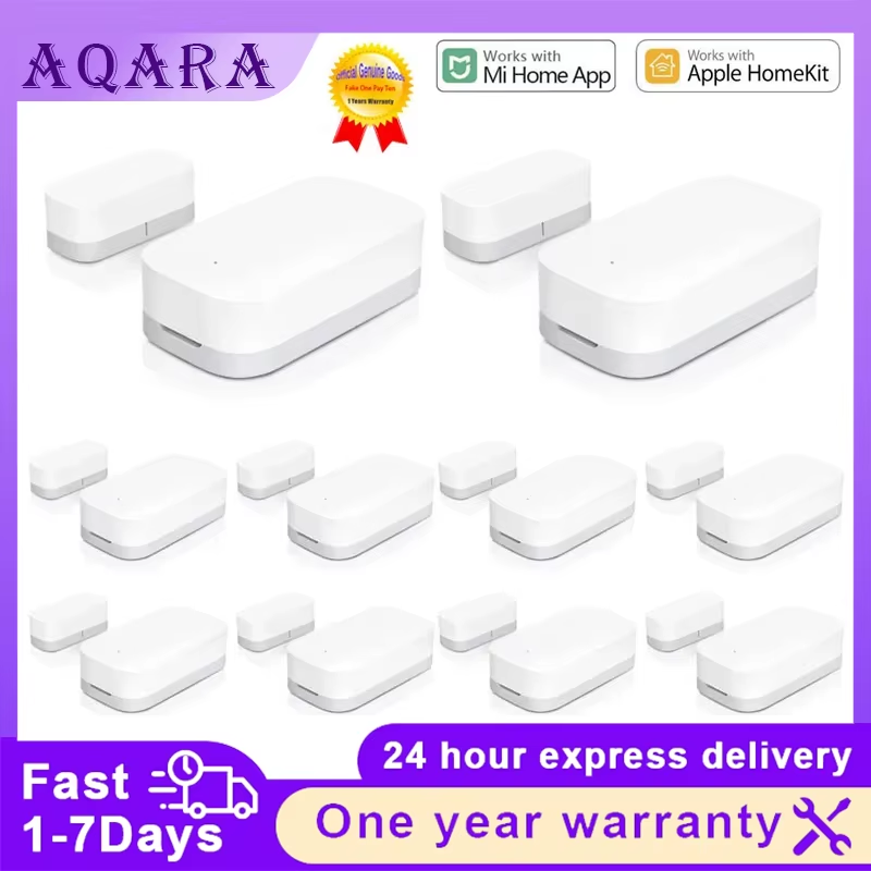 Door and Window Sensor Zigbee Wireless Connection Smart Mini Door Sensor Works W