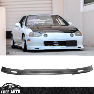 Fits 93-97 Honda Del Sol Front Bumper Spoiler Lip JDM Mugen Style Unpainted PP