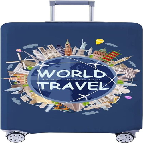 Cover Washable Suitcase L Fit 26-28inch, Landmark-4