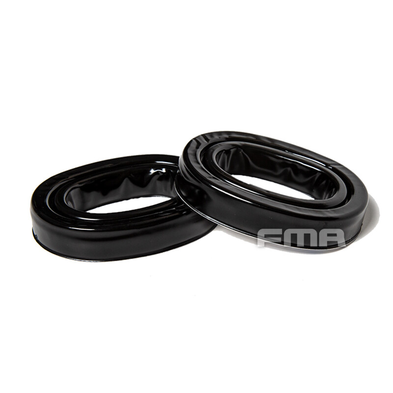 Coussinets En Gel Silicone FMA Pour Casque COMTAC AMP C3 - Remplacment Noir